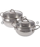 سرویس قابلمه 9 پارچه استیل کرکمازمدلA1900 استرا