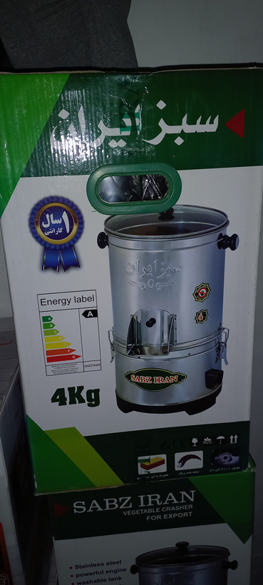 سبزی خرد کن سبز ایران اصل ۴ کیلویی موتور سنگین