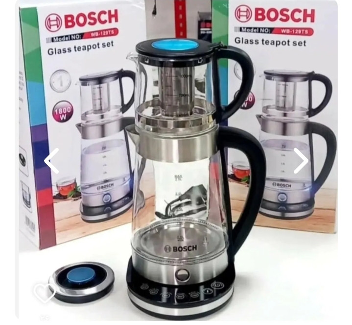 چایساز برقی شیشهای بوش مدل WB-129Ts
